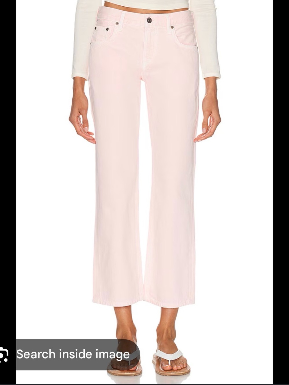 Women's Jeans in Light Pink